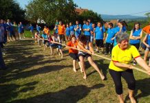 Gradištanci na festivalu seoskih igara u Gornjim Bogićevcima