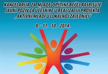 Javni poziv „Aktivni mladi u lokalnoj zajednici“