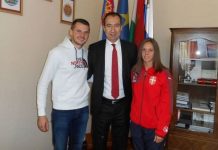 Zlatni kuglaši: Prijem za Zavarka i Lukačevu kod predsednika opštine