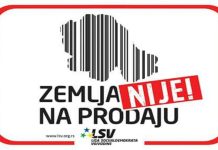 LSV organizuje kolonu vojvođanskih paora na traktorima u Beogradu