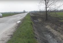 Az Óbecse és Péterréve közti út egy része még mindig hullámvasút