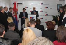 Izbori 2016: Bratislav Gašić posetio SNS u Bečeju