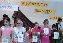 Az óbecsei petőfisek hozták el az első díjat VIII. Határon túli honismereti versenyről