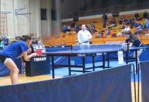Stoni tenis: Reka Bezeg najbolja kadetkinja Reka Bezeg u prvom planu i Radmila Tominjak odmerile su snagu u polufinalu kadetkinja | Foto: Vlastimir Jankov