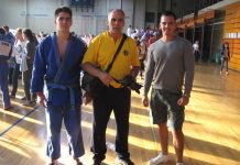 Džudo: Novi pupoljak sportske loze Stojkov Sa tatom Mikom i bratom od strica košarkašem Nikolom | Foto: Vlastimir Jankov