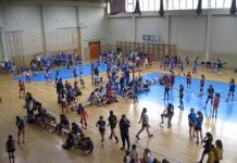 Bečejci organizovali osmi „Osmomartovski festival odbojke“ Odbojkaška ikebana u bečejskom „hramu sportova“ | Foto: Vlastimir Jankov