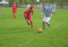 Fudbal: Golman gostiju ublažio poraz Kosta Aleksić je postigao lep gol | Foto: Vlastimir Jankov