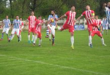 Knjiga spala na fudbalere Česta slika pred golom rivala Bečejaca | Foto: Vlastimir Jankov