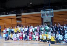 Košarka: Devojčice Bečeja prve, dečaci treći Zajednički snimak učesnika turnira u mini basketu „Trofej Bečeja 2017“