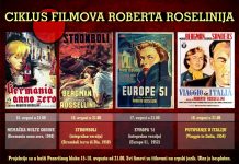 Večeras počinje ciklus filmova Roberta Roselinija