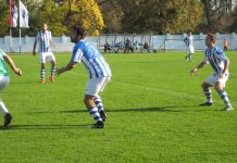 Fudbal: Bečejci pred desetom pobedom za bodove Važna trojka Bečejaca: Kragović, Tomčić i Mirkov | Foto: Vlastimir Jankov