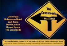 Večeras svirka Crossroads-a i prijatelja za Marinu i Stašu