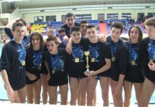 Vaterpolo: Trijumf španskog BWMF Pobednička španska ekipa BWMF iz Barcelone | Foto: Vlastimir Jankov