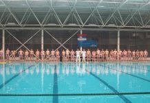 Vaterpolo: Bečej i Dunav u finalu Na početku utakmice između Bečejaca i Obrenovčana | Foto: Vlastimir Jankov