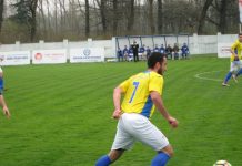 Fudbal: Bečejci se plasirali u finale Područnog kupa Dejan Rahić je jesenas na 15 utakmica postiga dva, a ovog proleća već tri gola | Foto: Vlastimir Jankov