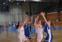 Košarka: Šesti međunarodni basket turnir „Roda kup“ za devojčice i dečake Detalj sa međunarodnog turnira „Roda kup“ u Bečeju | Foto: Vlastimir Jankov