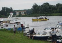 Još četiri dana do kraja jubilarne desete regata „Vode Vojvodine“ Plovila ovogodišnja regate usidrena su kraj obale Kanala u Bečeju | Foto: Vlastimir Jankov