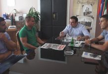 Kajak: Prijem za Tomićevića i Novakovića kod predsednika opštine