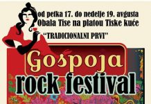 U Novom Bečeju za vikend prvi tradicionalni Gospoja rok fest