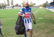 Fudbal: Vojvodina izbila na prvo mesto Trostruki strelac Miroslav Mire Sekulić | Foto: Vlastimir Jankov