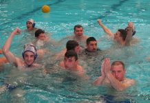Vaterpolo: Premijerno u Obrenovcu Ovako su se radovali vaterpolisti Bečeja ulasku u Prvu A ligu Srbije | Foto: Vlastimir Jankov