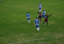 Fudbal: Drugi krug prvoligaškog karavana Srbije kreće kraj Tise Stefan Cvijić (14) bio je strelac jedinog gola u Dobanovcima | Foto: Vlastimir Jankov