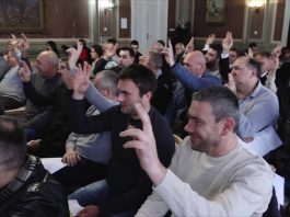 Snimak 40. sednice Skupštine opštine Bečej