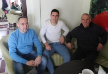 Mladi Bečejac Ričard Vaštag u Mađarskoj gradi fudbalsku karijeru Ričard između oca i dede Ištvana | Foto: Vlastimir Jankov