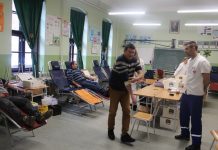 Krv dalo 108 humanitaraca Sa jedne od ranijih dobrovoljnih akcija davanja krvi u Bečeju | Foto: Vlastimir Jankov