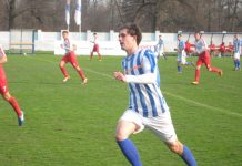 Fudbal: Momci sa tise ispustili pobedu u Kruševcu, ali ne tuguju Nemanja Vasin je juče obeležio 28. rođendan | Foto: Vlastimir Jankov