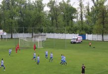 Fudbal: Bečejci, ipak, nisu uspeli da zadrže prvoligaški status Premalo je bilo ovakvih radosti zbog postignutog gola | Foto: Vlastimir Jankov