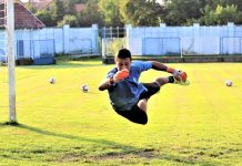 Fudbal: Maksimalan učinak Bečejaca i posle četvrte pripremne utakmice Dušan Vojvodić je za sada jedini golman Bečejaca | Foto: Vlastimir Jankov