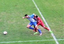 Fudbal: Sekunde delile momke sa Tise od pobede Ilija Erdeljan je postigao gol za Bečejce