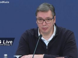 Vučić: Zabrana kretanja od 13 sati u subotu do ponedeljka u 5 sati Aleksandar Vučić, arhiva