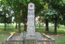 Rekonstruisan spomenik palim Crvenoarmejcima Doskorašnji izgled spomenika palim Crvenoarmejcima u Bočaru