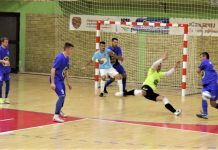 Futsal: Potiski drugoligaški derbi pripao Bečejcima Jedna od 15 uspešnih odbrana gomana Bečejaca Save Vadaskog