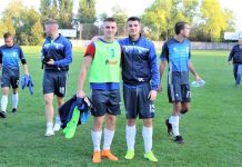 Gradištanci uspešni i u Bačkoj Palanci Aleksandar Prodanov sa markerom na sebi posigao je prvi gol u sezoni