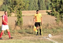 Fudbal: Pretposlednje kolo međuopštinske fudbalske lige Boris Drašković je bio strelac jedinog gola za Petrovoselce u Tomislavcima