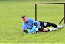 Fudbal: Prva novembarska radost Mladi čuvar mreže Stefan Barjaktarov je debitovao u dresu Bečejaca