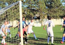Bajši pripao derbi vojvođanskog „severa“ u Bačkom Gradištu Retka situacija pred golom golmana Bajše Damjanovića