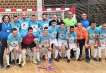 Futsal: Novobečejska Tisa osvojila trofej kupa Vojvodine Osvajači trofeja kupa Vojvodine futsaleri Tise iz Novog Bečeja