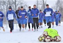 Fudbal: Srpskoligaš sa Tise počeo pripreme po snegu Fudbalere Bečeja je dočekala prava zimska idila