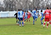 Fudbal: Novosađani zasluženo odneli bodove iz Bečeja Momenat pred golom Bečejaca