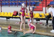Vaterpolo: „Ajkulice“ sve potopile Trener Daniela Ćuk sa s delom svojih igračica
