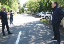 Asfaltirana ulica Stevana Doronjskog