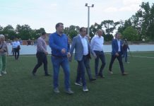 Új műfüves pálya Óbecsén