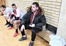 Futsal: Povrede koče rad Marko Novaković sa rukom u gipsu