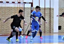 Futsal: Važno je izbeći poraz Iskusni Bečejac Milan Živić (6) u akciji