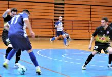 Futsal: Bečejci u subotu (19) dočekuju Vinter sport Srđan Stanić (17) i Andrija Stanković u pozadini novajlije kraj Tise