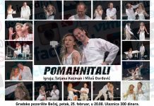 Komedija „Pomahnitali“ u petak u pozorištu